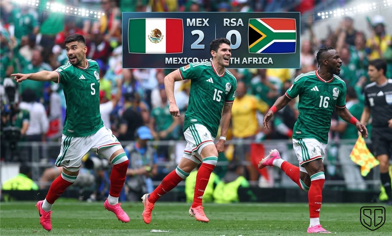 Mexico 2–0 South Africa | FIFA World Cup 2026 Match Report