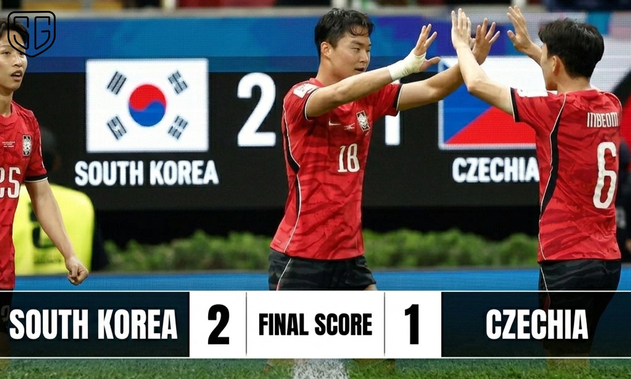 South Korea 2–1 Czechia | FIFA World Cup 2026 Match Report