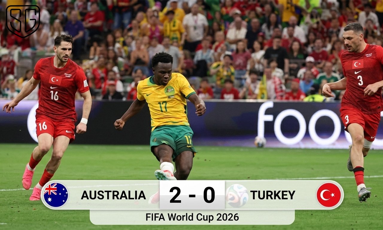 Australia 2–0 Turkiye | FIFA World Cup 2026 Match Preview, Report and Hightlights